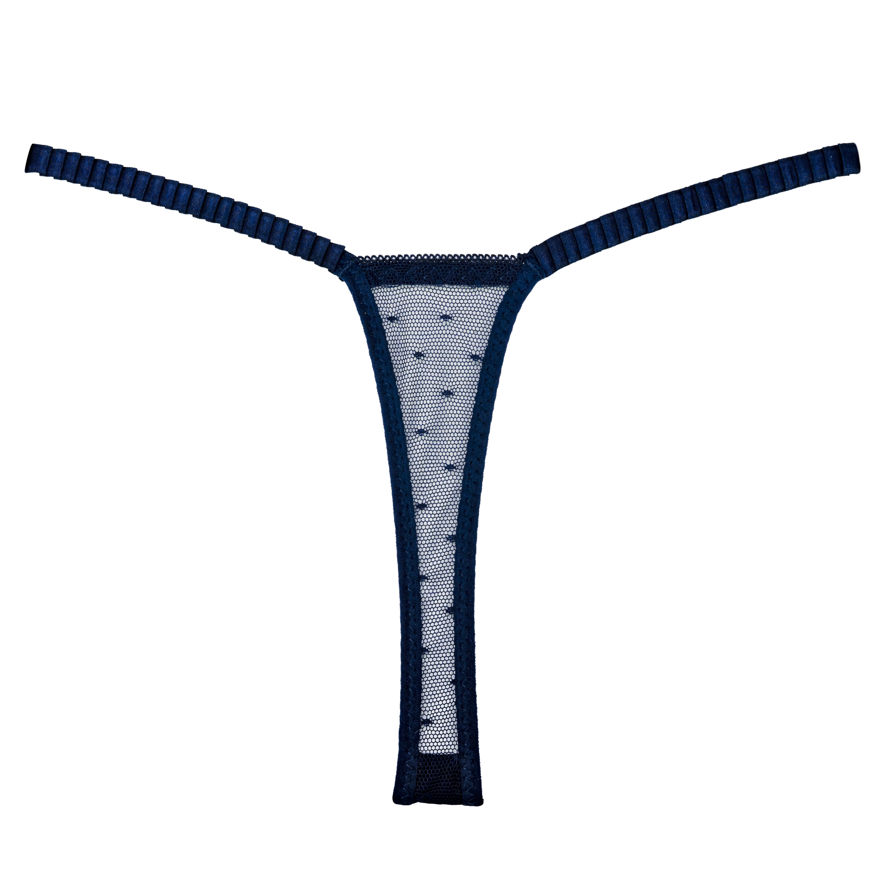 Midnight Blue Thong Panty