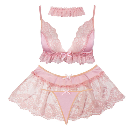 Pink Cutesy 4-Piece Set